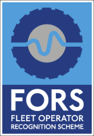 FORS logo with a blue and gray gear design above the words "FORS Fleet Operator Recognition Scheme.